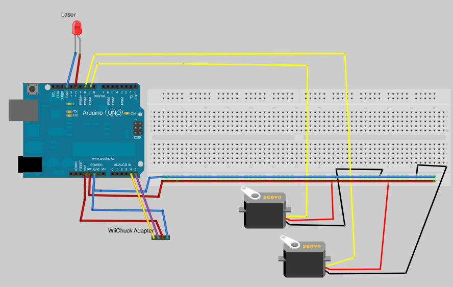 Breadboard arduino chuck