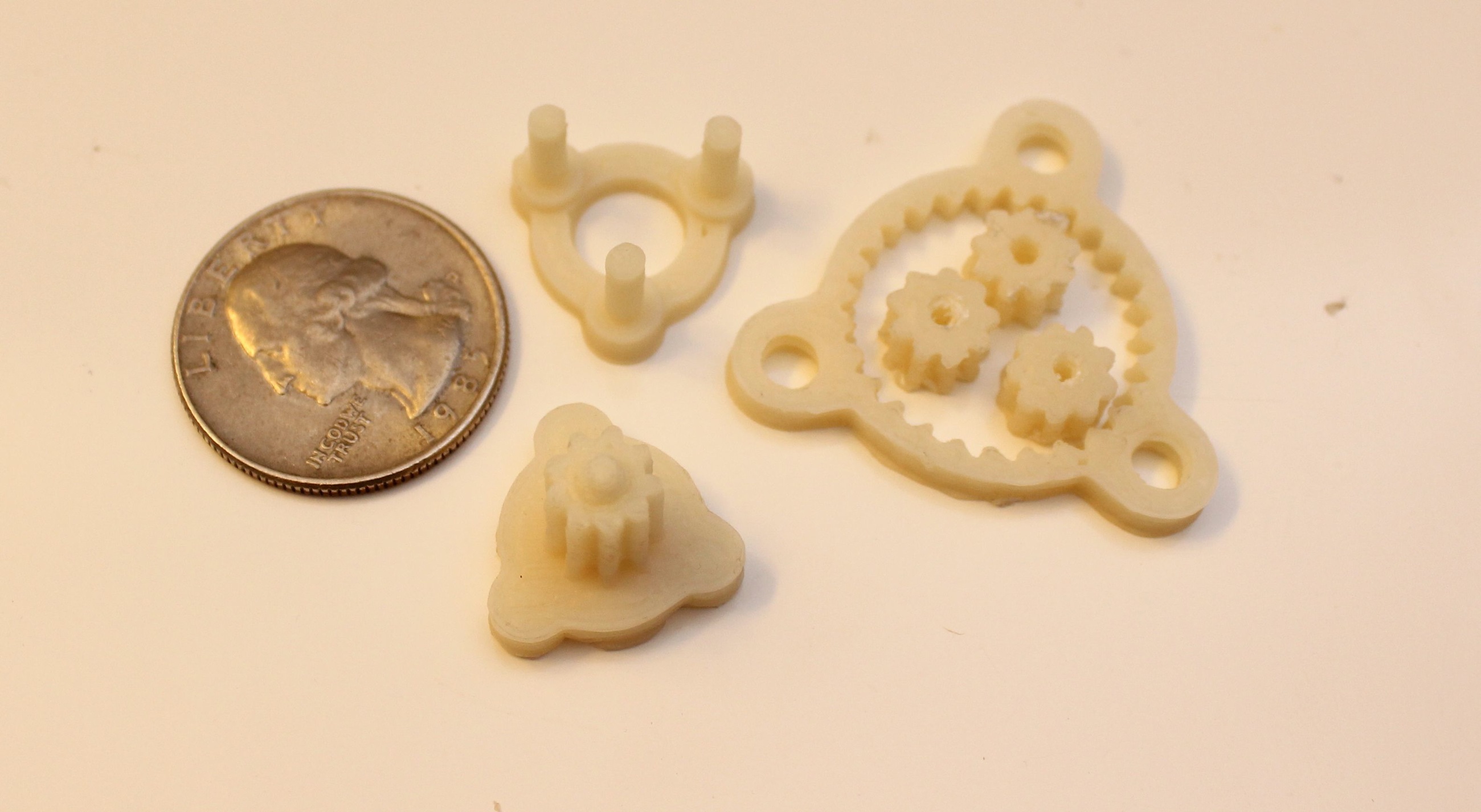 PrintrBot Plus printed Planetary gears