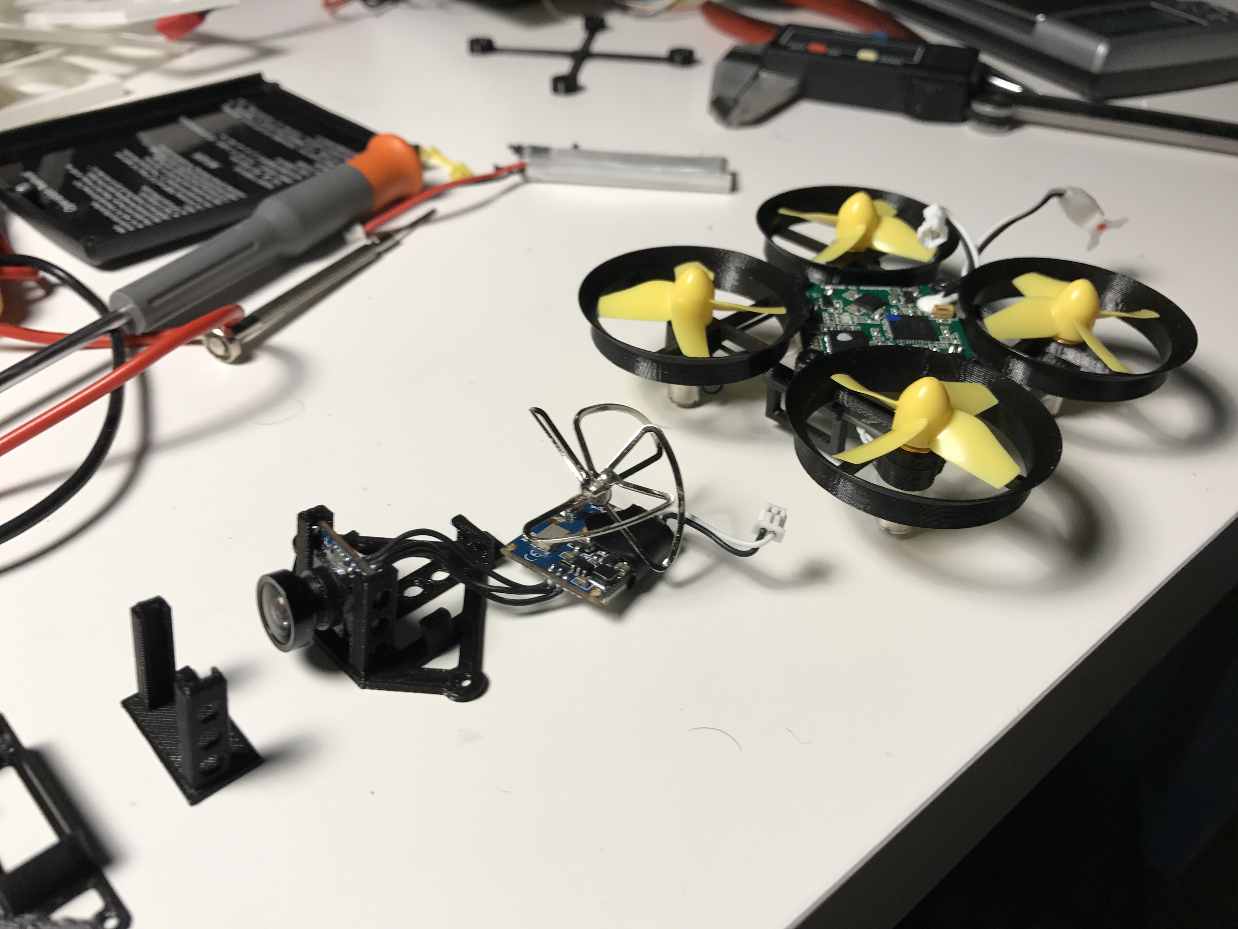 Tiny Whoop drone 3D printed